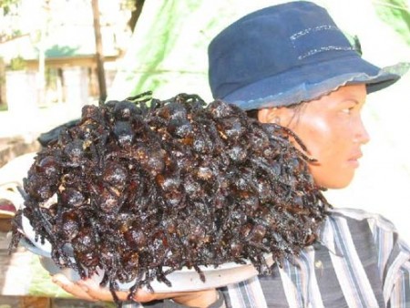 Tarantole fritte